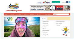 Desktop Screenshot of fresnokidsguide.com